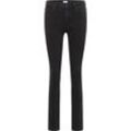 Slim-fit-Jeans MUSTANG "Style Shelby Slim" Gr. 33, Länge 34, schwarz (802 schwarz) Damen Jeans