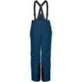 Skihose KILLTEC "KSW 79 BYS SKI PNTS" Gr. 116, Normalgrößen, blau (ocean) Kinder Hosen