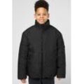 Outdoorjacke JACK WOLFSKIN "TEEN INS JACKET Y" Gr. 128, schwarz (granite, black) Kinder Jacken