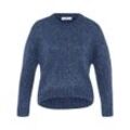 Rundhals-Pullover Peter Hahn blau