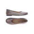 La Shoe Damen Ballerinas, braun, Gr. 38