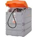 Dieseltank CEMO CUBE Outdoor Basic, 2500 l Volumen, Klappdeckel, 230 V Elektropumpe, B 1200 x T 1800 x H 1800 mm