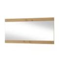 Woodford Spiegel 125 x 59 cm Lina ¦ holzfarben ¦ Glas , Aluminium, Holzwerkstoff ¦ Maße (cm): B: 125 H: 59 T: 2