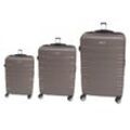 Travelstar ABS Hartschalenkofferset Trolley Koffer 360 Grad Rollensystem