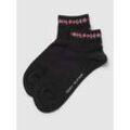 Socken mit Label-Detail im 2er-Pack Modell 'MEN QUARTER 2P'