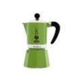 BIALETTI Rainbow Espressokocher grün, 1 Tasse