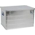 Transportbox Alutec CLASSIC 186, Aluminium, 186 l, L 785 x B 565 x H 482 mm, Zylinderschlösser