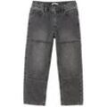 TOM TAILOR Jungen Lockere Jeans, grau, Uni, Gr. 110