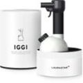 LAURASTAR Handdampfreiniger "Iggi Intense White", weiß, B:11,7cm H:25,3cm, Nass-Trocken-Sauger