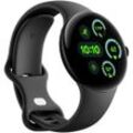 Smartwatch GOOGLE "Pixel Watch 3 41mm LTE", schwarz (obsidian), Smartwatches, 4G (LTE)-3G (UMTS)