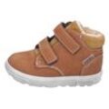 Klettboot PEPINO BY RICOSTA "Alex WMS: normal" Gr. 21, braun (curryfarben), Kinder, Leder, Schuhe, Winterboots, Babyschuh, Kindergartenschuh mit Warmfutter