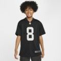 Joshua Jacobs Las Vegas Raiders Nike NFL Spieltrikot (ältere Kinder) - Schwarz