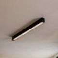 Deckenlampe Straight schwarz 92 cm