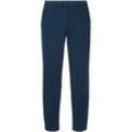 TOM TAILOR Damen Chino Hose, blau, Uni, Gr. 44/32