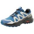 Laufschuh SALOMON "SPEEDCROSS PEAK GORE-TEX" Gr. 48, blau (delft) Schuhe wasserdicht