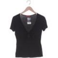 Guess Damen T-Shirt, schwarz, Gr. 34