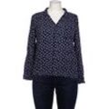 Comma Damen Bluse, marineblau, Gr. 44