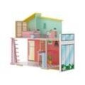 Playtive Holz Fashion Doll Puppenhaus, 8-teilig