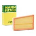 MANN-FILTER Luftfilter RENAULT,NISSAN C 2433/2 165462FL0BC103,16546JD20B,16546JD20A Motorluftfilter,Filter für Luft 16546JG70A,165466131R