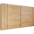 Schwebetürenschrank RAUCH "Kleiderschrank Drehtürenschrank Schrank Garderobe KRONACH TOPSELLER", braun (eiche artisan), B:354cm H:210cm T:59cm, Holzwerkstoff, Schränke, mit Dreh- und Schwebetüren und vielen Einlegeböden MADE IN GERMANY