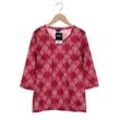 Via Cortesa Damen Langarmshirt, rot, Gr. 38