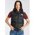 Daunenweste THE NORTH FACE "W HYALITE VEST TNF BLACK" Gr. M (38), schwarz Damen Westen