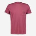 Lilafarbenes Sport-T-Shirt mit Logo-Detail