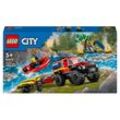 LEGO® City 60412 »Feuerwehrgeländewagen mit Rettungsboot«