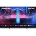 PHILIPS OLED-Fernseher "77OLED909/12", F (A-G), Fernseher, schwarz, 77