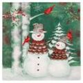 PAPSTAR Servietten Forest Snowmen 20 St.