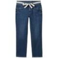 TOM TAILOR Damen Alexa Cropped Jeans, blau, Uni, Gr. 28/26