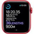 Apple Watch Series 7 (2021) - (Band nicht enthalten) - GPS + Cellular 41 mm - Rot Aluminium