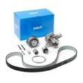 SKF Wasserpumpe + Zahnriemensatz VW,AUDI,SKODA VKMC 01278-1 65065006010,04L121011LX,04L109119C Wasserpumpe + Zahnriemenkit N10609201,65065006003