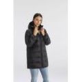 Steppjacke LEVI'S "POLLY MIDI PUFFER" Gr. L, schwarz (caviar) Damen Jacken mit praktischen Taschen