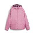 Winterjacke PUMA "Wendbare Pufferjacke Mädchen" Gr. 116, pink (mauved out pink) Damen Jacken