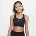 Nike Pro Swoosh Sport-BH für Mädchen - Schwarz