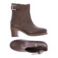 Shabbies Amsterdam Damen Stiefelette, braun, Gr. 36