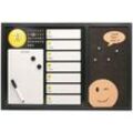 Webmarketpoint - Emoji-Magnettafel Kork und Marker cm60x40x1,5