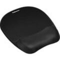 Fellowes Mauspad mit Handgelenkauflage, mit Memory Foam, schwarz