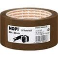 Nopi Verpackungsklebeband Universal 50 mm x 66 m Braun 4998963