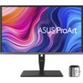 ASUS LED-Monitor "PA27UCX-K", G (A-G), schwarz, B:62,5cm H:36,7cm T:9,13cm, Monitore