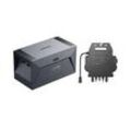 Anker SOLIX Solarbank E1600 + MI80 (BLE) Microinverter (800W) - Schwarz