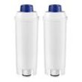 Trade-shop - 2x Wasser-Filter für DeLonghi ecam 26.455.M 26.455.MB 26.455.WB 26.465 28.465.AZ 28.465.BG 28.466.M 28.466.MB 650.55.MS 656.75.MS /