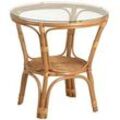 Rattan Couchtisch 'Mina' honig Rattan