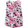 TOM TAILOR Damen Bluse mit Livaeco, rosa, Print, Gr. 36