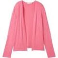 TOM TAILOR Damen Leichter Cardigan, rosa, Gr. XL