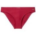 TOM TAILOR Damen Basic Bikini-Slip, rot, Uni, Gr. 40