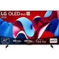 LG OLED42C47LA OLED evo TV (Flat, 42 Zoll / 106 cm, 4K, SMART TV, webOS 24 mit ThinQ)