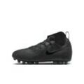 Nike Jr. Phantom Luna 2 Academy AG High-Top-Fußballschuh jüngere/ältere Kinder - Schwarz