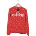 adidas Herren Sweatshirt, rot, Gr. 46